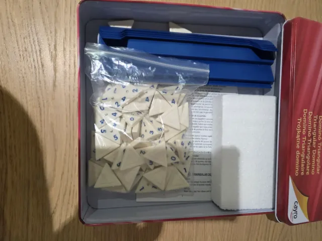 Dominó Triangular Cayro Juego de Mesa