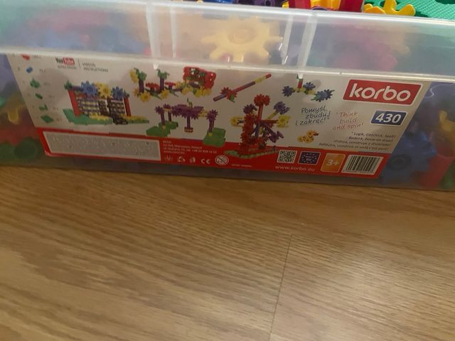 Korbo 430 piezas engranajes construcción