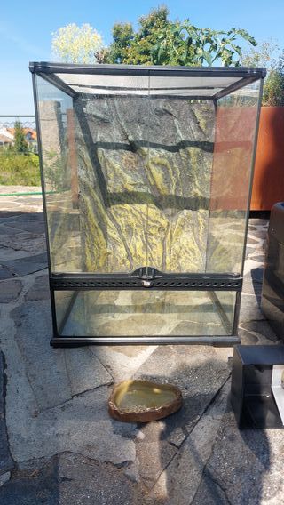 Terrario Exo Terra 45x45x60 + Accesorios
