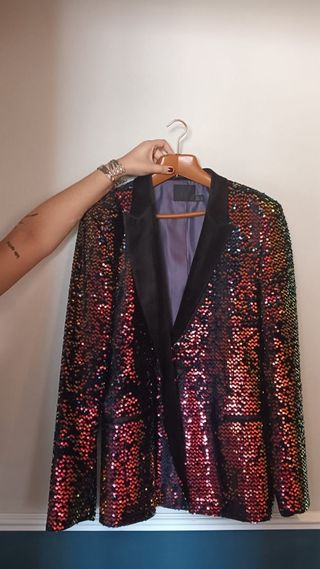 Americana ASOS lentejuelas