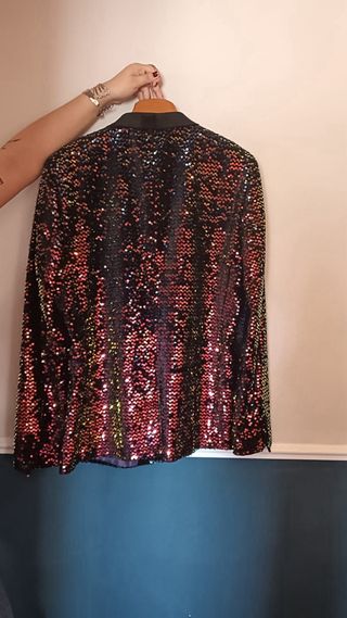 Americana ASOS lentejuelas