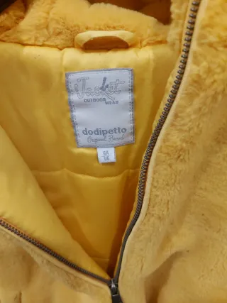 Pellicciotto giallo Dodipetto 6 anni