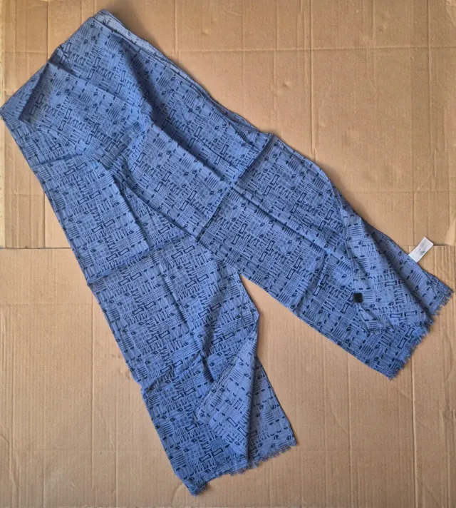 Bufanda Fular Azul marca: EDC