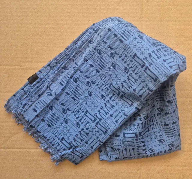 Bufanda Fular Azul marca: EDC