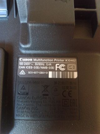 Impresora Multifunción Canon Negra