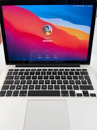 MacBook Pro 13 2014 AZERTY Plata