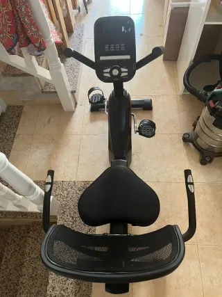 Bicicleta Estática Asiento Reclinada 