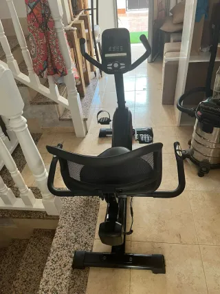 Bicicleta Estática Asiento Reclinada 