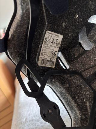 Casco Negro Bicicleta/Snow/Patinete