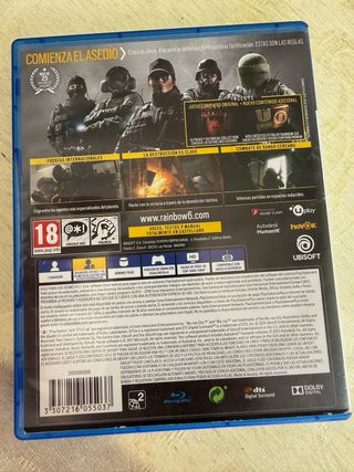 Rainbow Six Siege Advanced Edition PS4 y PS5.