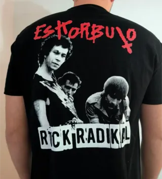 ABEL // CAMISETA NEGRA - ESKORBUTO - TALLA XL