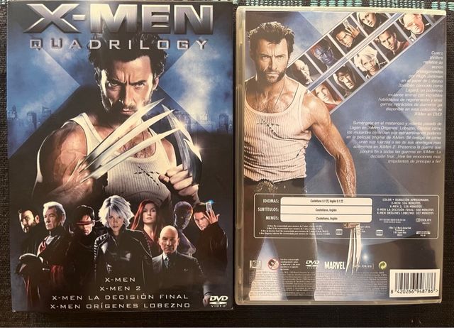 X-Men Quadrilogy DVD