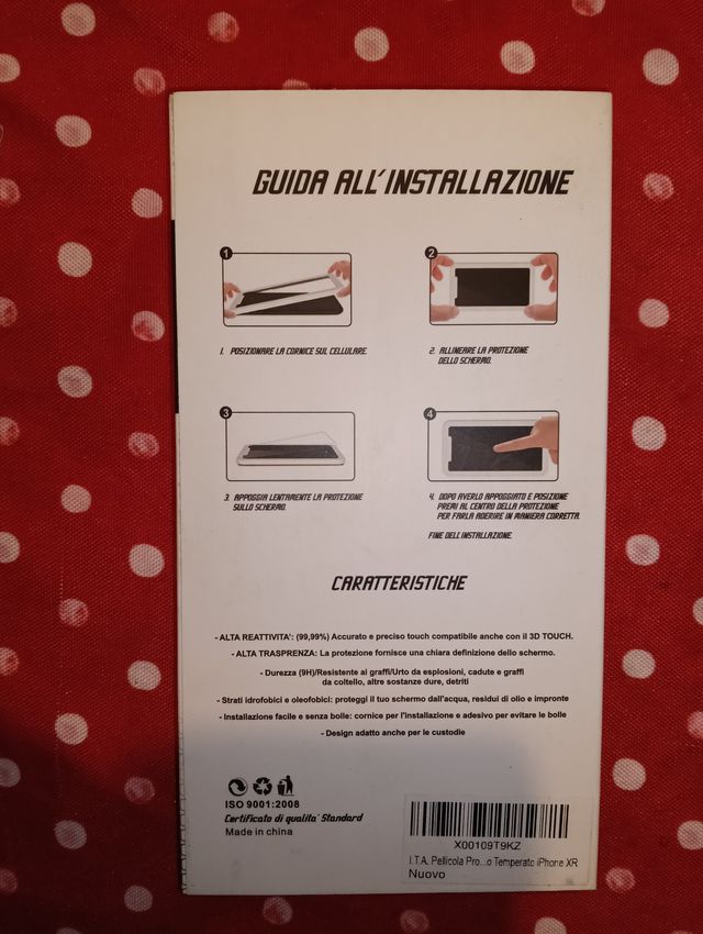 ita Vetro Protettivo per Telefono