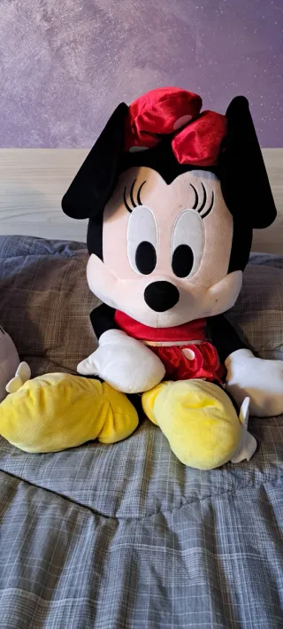 Peluche Minnie e Topolino grandi