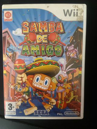 Juego Wii Samba de Amigo