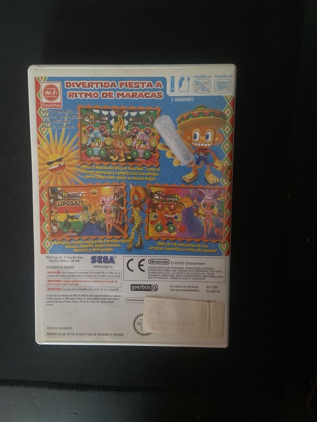 Juego Wii Samba de Amigo