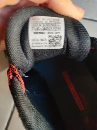 Zapatillas Reebok grises y naranjas