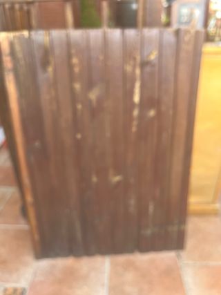 Contraventana de Madera Rústica