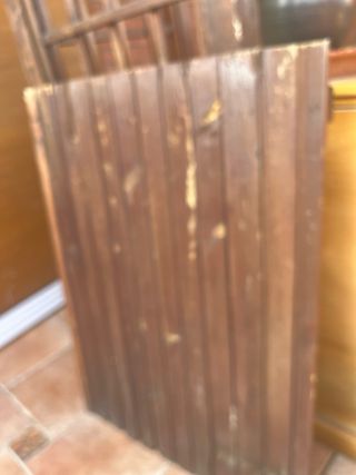 Contraventana de Madera Rústica