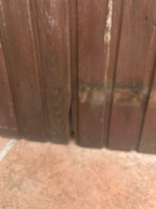 Contraventana de Madera Rústica