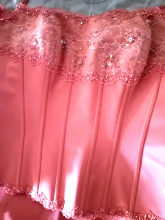 Vestido Pronovias naranja