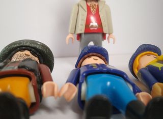 Playmobil Nordistas, Sudistas y Ladrón