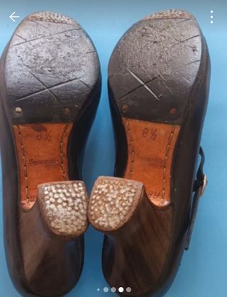 Zapatos Flamenca Profesional Senovilla Negros