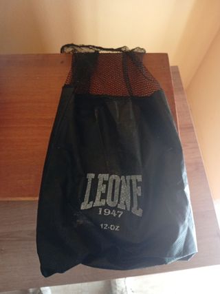 Guantes de boxeo Leone negros
