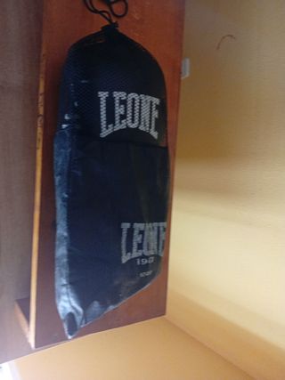 Guantes de boxeo Leone negros
