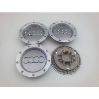 Centro de rueda Audi plata 146mm
