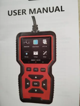 Escáner OBDII V519 Diagnóstico Automotriz