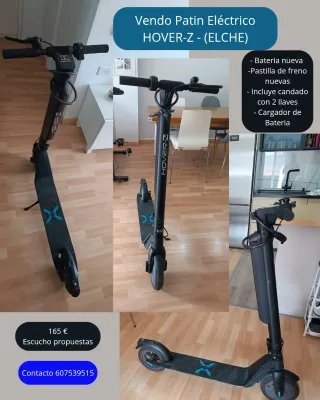 Patinete Eléctrico HOVER-Z (Elche)