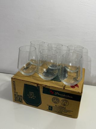 Paşabahçe Allegra Set 6 Bicchieri Vetro