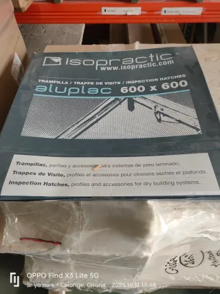 Trampilla Isopractic Aluplac 600x600