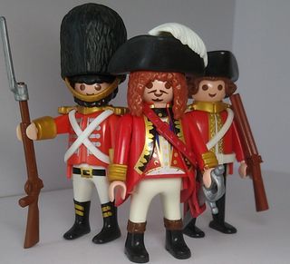 Playmobil 3 Soldados Ingleses