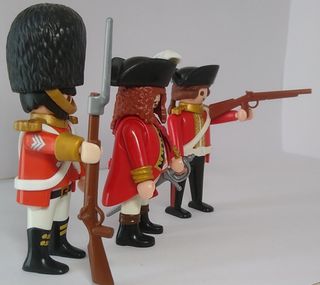 Playmobil 3 Soldados Ingleses