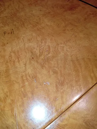 Mesa redonda extensible madera