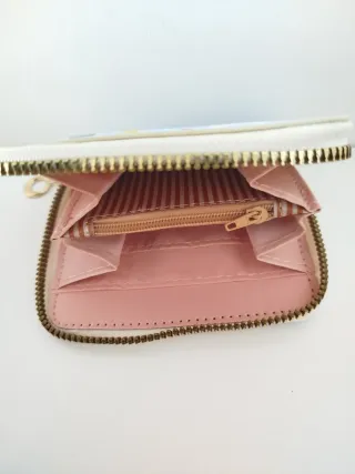 Monedero Stitch azul y rosa