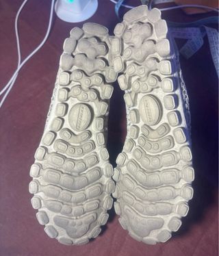 Bailarinas Skechers Beige/Gris Encaje