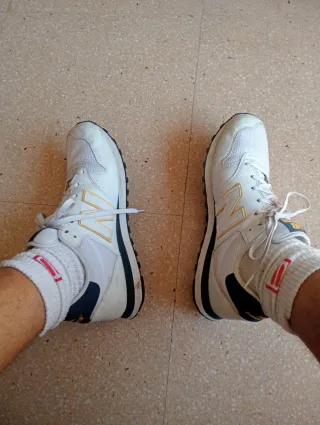 Zapatillas New Balance Blancas Talla 42