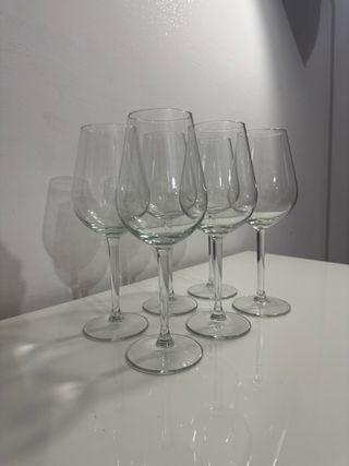 Set 5 Calici Vetro