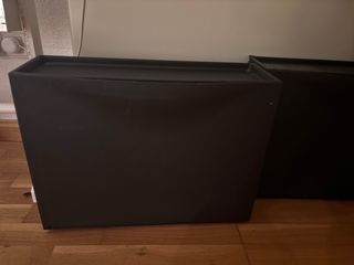 Zapatero Negro Plástico