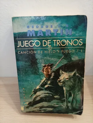 Libro juego de tronos canción de hielo y fuego 