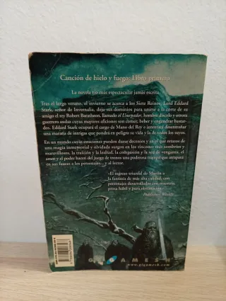 Libro juego de tronos canción de hielo y fuego 