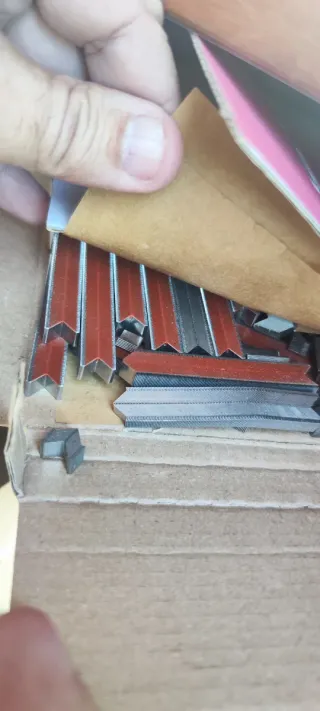 Grapas para grapadora cuadros neumática 8000 unid