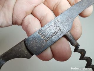 Vecchio robusto cavatappi tedesco