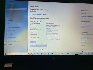 HP Laptop 15-bs0xx Intel Core i3 8GB RAM