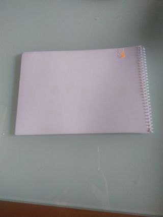 Cuaderno de música 4 pentagramas