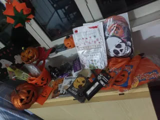 Accessori Halloween Zucca Teschio Fantasma etc.