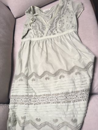 3Vestidos de fiesta. verde mint. negro  talla m /l